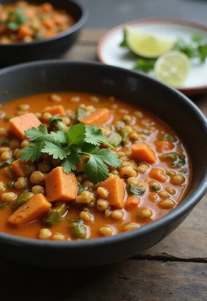25 Old Fashioned Vegetable Soup Recipes from Scratch 22 25 Old Fashioned Vegetable Soup Recipes from Scratch - 4. Spicy Lentil and Vegetable Soup
