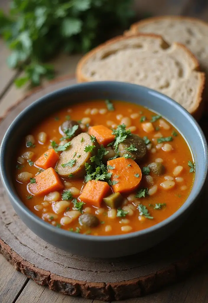 25 Old Fashioned Vegetable Soup Recipes from Scratch 36 25 Old Fashioned Vegetable Soup Recipes from Scratch - 6. Hearty Vegetable Barley Soup
