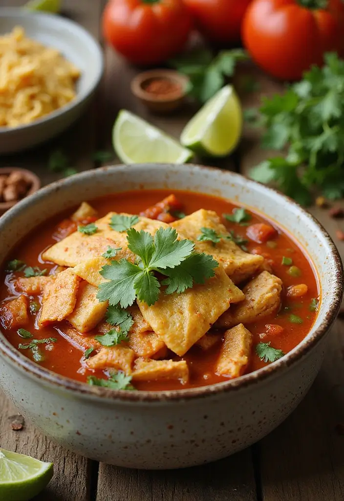 25 Optavia Lean and Green Chicken Enchilada Soup Recipes for 5&1 Plan 1 25 Optavia Lean and Green Chicken Enchilada Soup Recipes for 5&1 Plan - 1. Classic Chicken Enchilada Soup