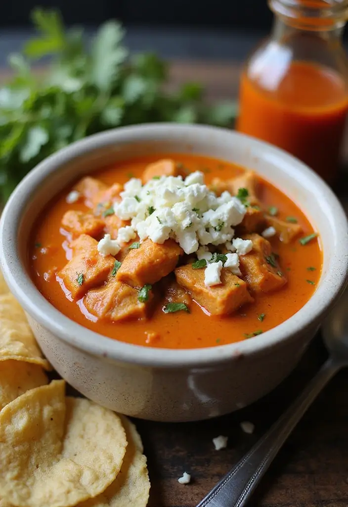 25 Optavia Lean and Green Chicken Enchilada Soup Recipes for 5&1 Plan 84 25 Optavia Lean and Green Chicken Enchilada Soup Recipes for 5&1 Plan - 14. Buffalo Chicken Enchilada Soup
