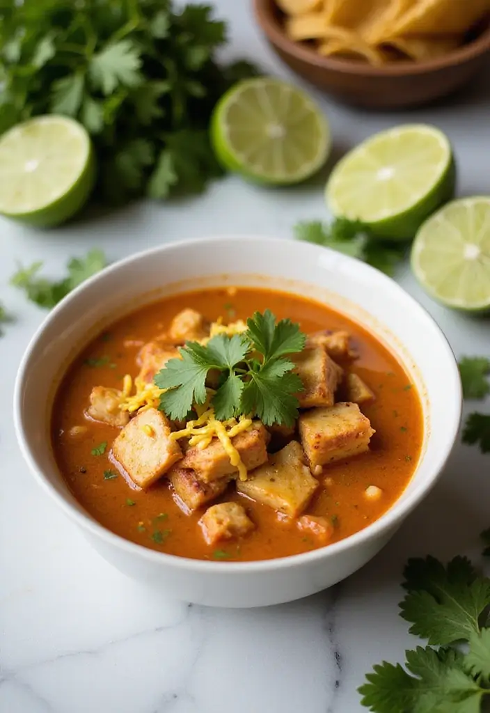 25 Optavia Lean and Green Chicken Enchilada Soup Recipes for 5&1 Plan 98 25 Optavia Lean and Green Chicken Enchilada Soup Recipes for 5&1 Plan - 16. Honey Lime Chicken Enchilada Soup