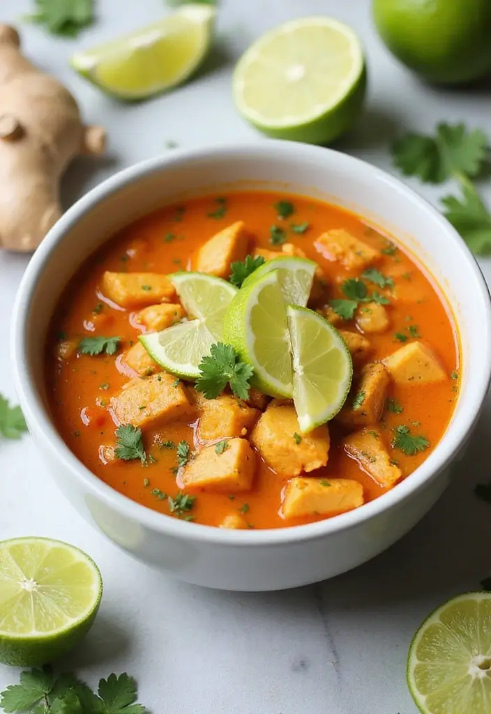 25 Optavia Lean and Green Chicken Enchilada Soup Recipes for 5&1 Plan 117 25 Optavia Lean and Green Chicken Enchilada Soup Recipes for 5&1 Plan - 19. Ginger Lime Chicken Enchilada Soup