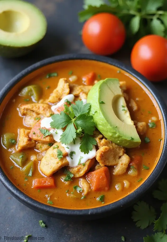 25 Optavia Lean and Green Chicken Enchilada Soup Recipes for 5&1 Plan 136 25 Optavia Lean and Green Chicken Enchilada Soup Recipes for 5&1 Plan - 22. Salsa Verde Chicken Enchilada Soup