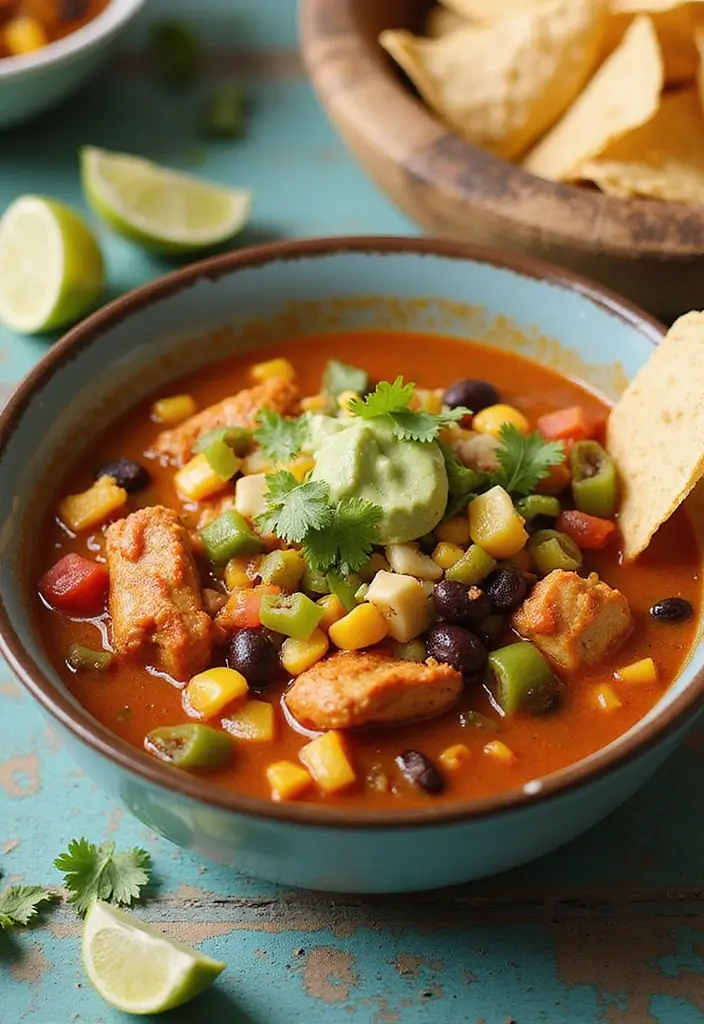 25 Optavia Lean and Green Chicken Enchilada Soup Recipes for 5&1 Plan 36 25 Optavia Lean and Green Chicken Enchilada Soup Recipes for 5&1 Plan - 6. Southwest Chicken Enchilada Soup