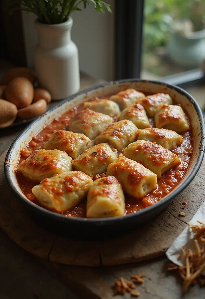 25 Recipes That Use Canned Tomato Soup for Quick Comfort Food 146 25 Recipes That Use Canned Tomato Soup for Quick Comfort Food - 22. Tomato Soup Cabbage Roll Casserole
