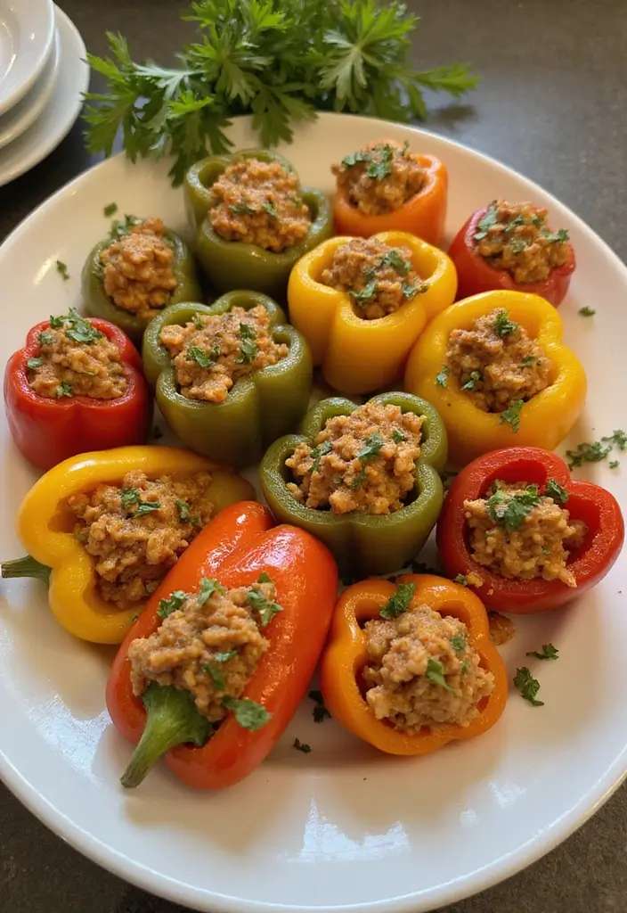 25 Recipes That Use Canned Tomato Soup for Quick Comfort Food 41 25 Recipes That Use Canned Tomato Soup for Quick Comfort Food - 7. Tomato Soup Stuffed Peppers