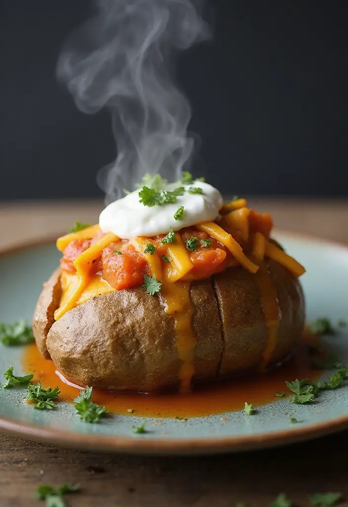 25 Recipes That Use Canned Tomato Soup for Quick Comfort Food 48 25 Recipes That Use Canned Tomato Soup for Quick Comfort Food - 8. Tomato Soup Baked Potatoes