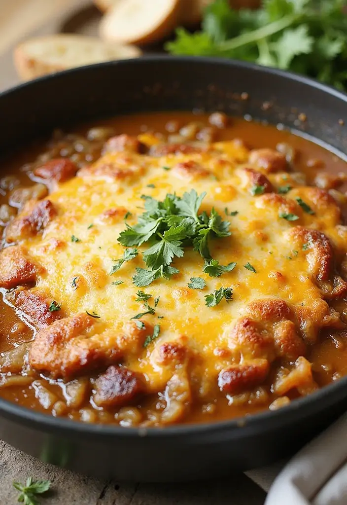 25 Recipes Using French Onion Soup for Delicious Dinners 8 25 Recipes Using French Onion Soup for Delicious Dinners - 2. French Onion Soup Casserole
