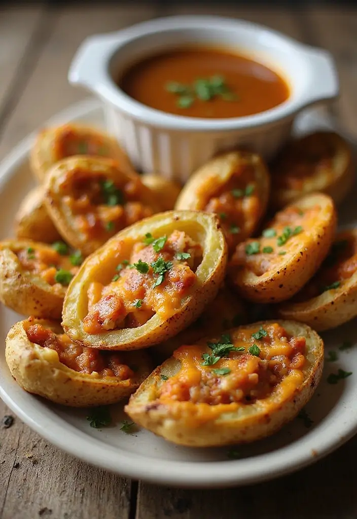 25 Recipes Using French Onion Soup for Delicious Dinners 132 25 Recipes Using French Onion Soup for Delicious Dinners - 20. French Onion Soup Potato Skins