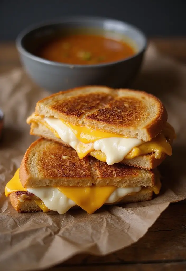 25 Recipes Using French Onion Soup for Delicious Dinners 22 25 Recipes Using French Onion Soup for Delicious Dinners - 4. French Onion Soup Grilled Cheese Sandwich