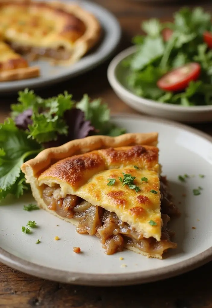25 Recipes Using French Onion Soup for Delicious Dinners 57 25 Recipes Using French Onion Soup for Delicious Dinners - 9. French Onion Soup Quiche