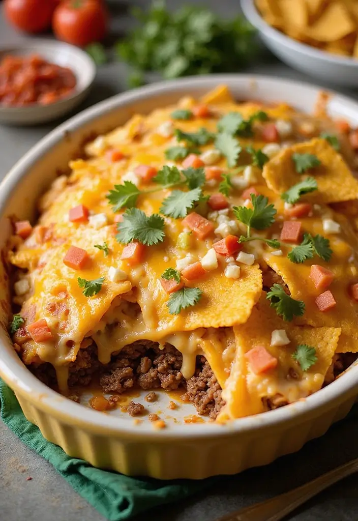 25 Recipes Using Lipton Onion Soup Mix for Easy Flavor - 21. Lipton Onion Soup Taco Bake