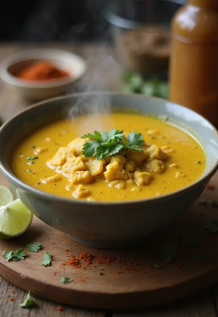 25 Vegetarian Soup and Stew Recipes for Every Season 88 25 Vegetarian Soup and Stew Recipes for Every Season - 14. Curried Cauliflower Soup
