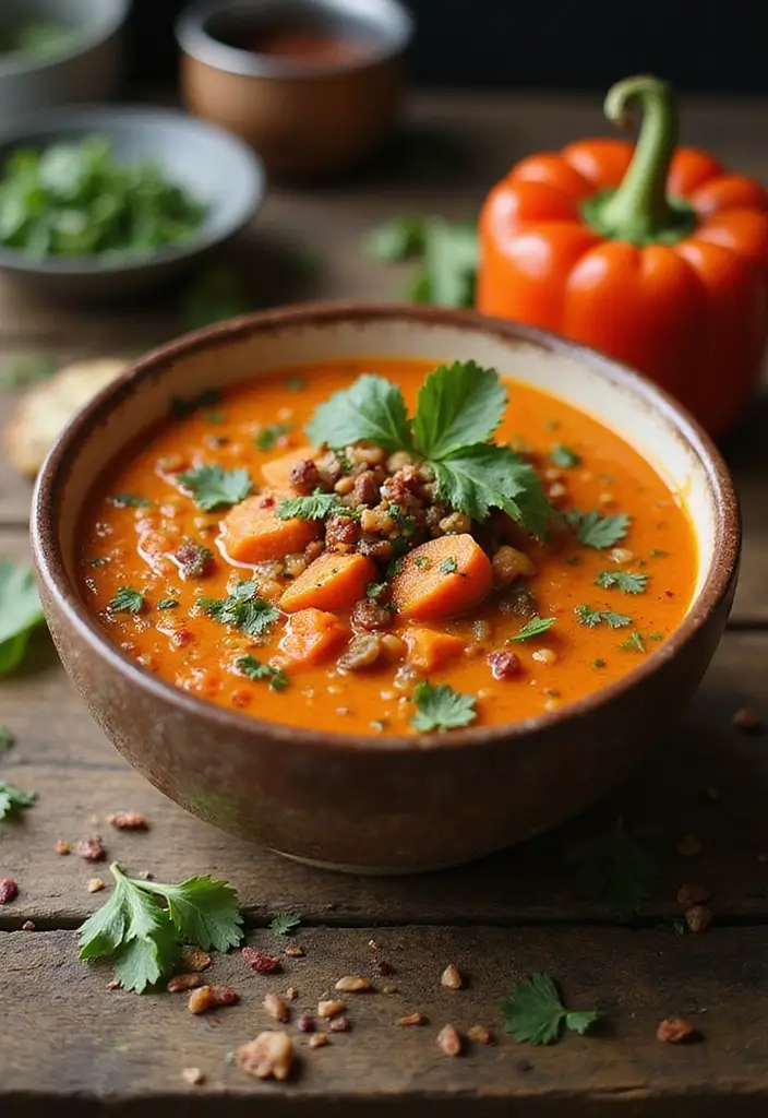 26 Gluten Free Lentil Soup Recipes Packed with Protein 86 26 Gluten Free Lentil Soup Recipes Packed with Protein - 14. Roasted Red Pepper Lentil Soup