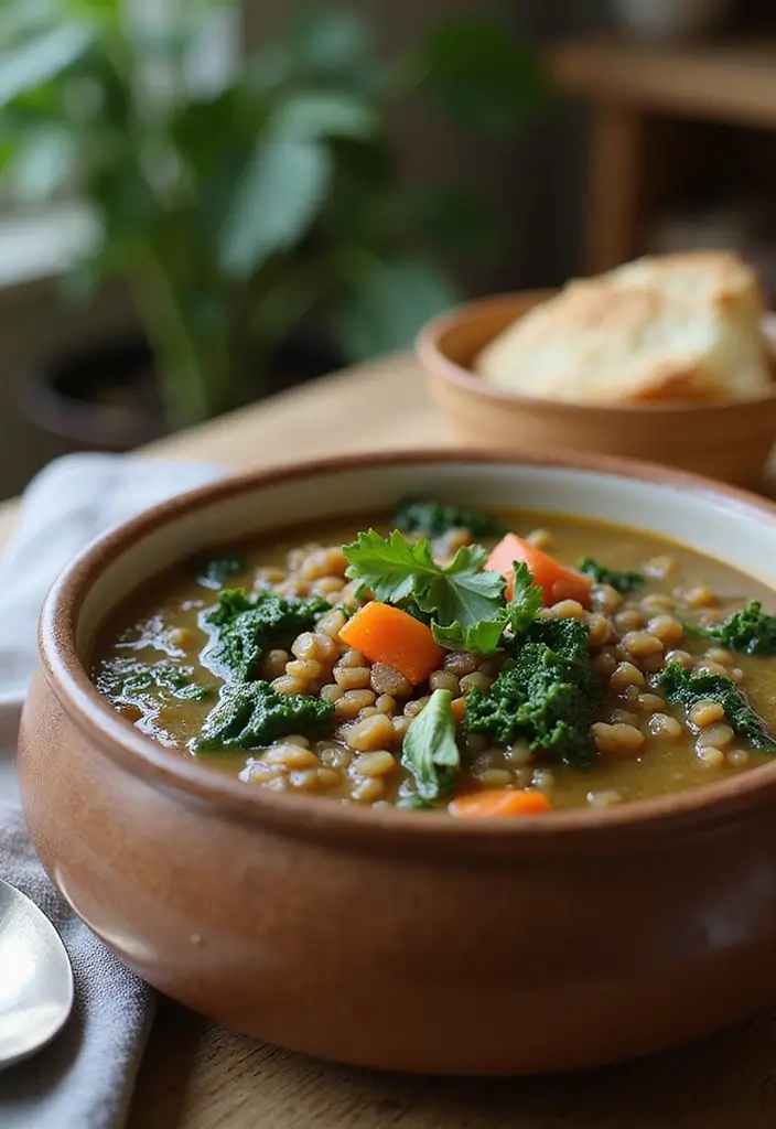 26 Gluten Free Lentil Soup Recipes Packed with Protein 91 26 Gluten Free Lentil Soup Recipes Packed with Protein - 15. Lentil and Kale Soup
