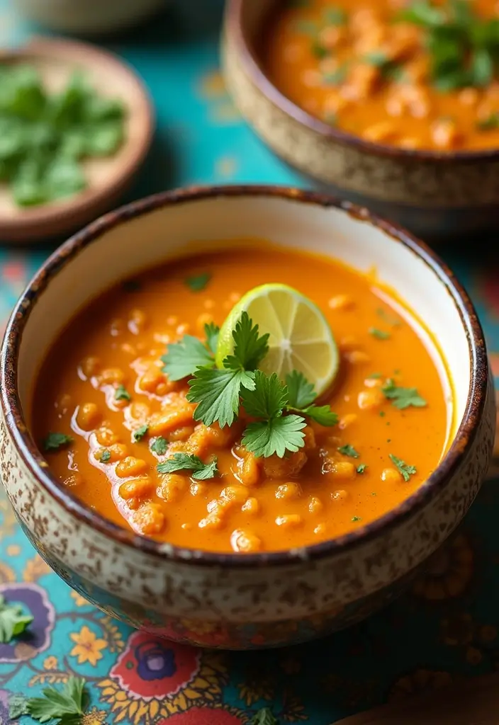 26 Gluten Free Lentil Soup Recipes Packed with Protein 131 26 Gluten Free Lentil Soup Recipes Packed with Protein - 21. Creamy Coconut Lentil Soup