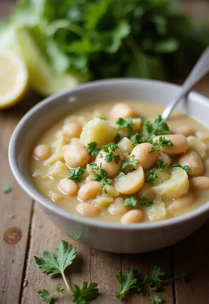 26 Instant Pot Healthy Soup Recipes for Clean Eating 91 26 Instant Pot Healthy Soup Recipes for Clean Eating - 15. Cabbage and White Bean Soup
