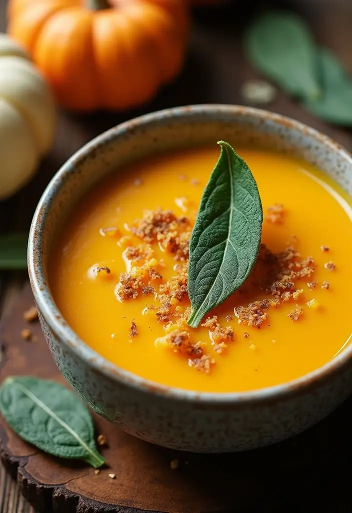 26 Instant Pot Healthy Soup Recipes for Clean Eating 98 26 Instant Pot Healthy Soup Recipes for Clean Eating - 16. Pumpkin and Sage Soup