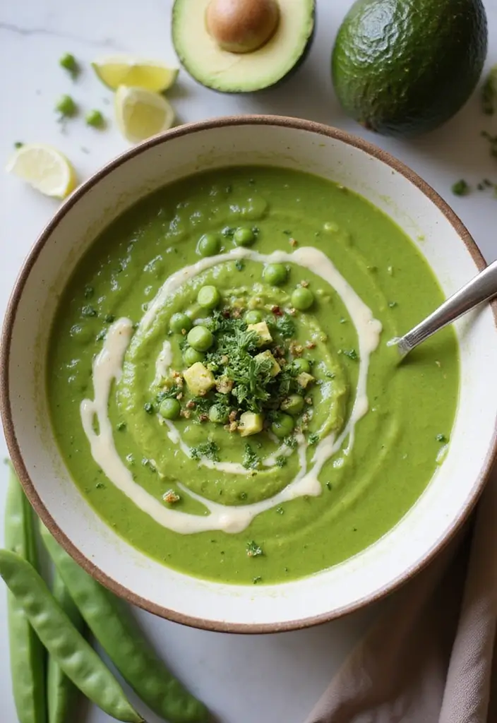26 Instant Pot Healthy Soup Recipes for Clean Eating 162 26 Instant Pot Healthy Soup Recipes for Clean Eating - 26. Green Pea and Avocado Soup