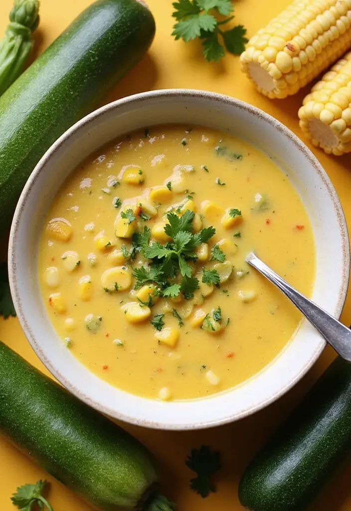 26 Instant Pot Healthy Soup Recipes for Clean Eating 25 26 Instant Pot Healthy Soup Recipes for Clean Eating - 5. Zucchini and Corn Chowder