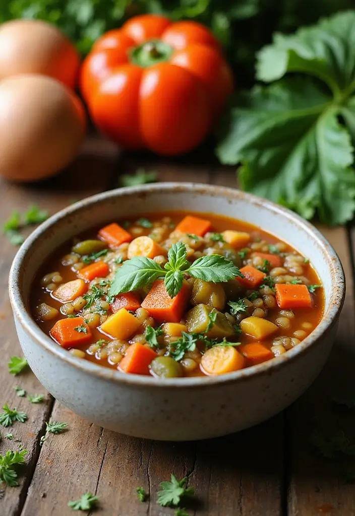 26 Instant Pot Healthy Soup Recipes for Clean Eating 39 26 Instant Pot Healthy Soup Recipes for Clean Eating - 7. Vegetable Barley Soup