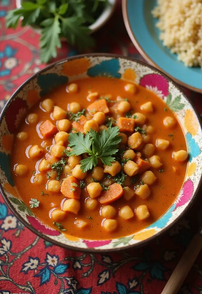 26 Instant Pot Healthy Soup Recipes for Clean Eating 46 26 Instant Pot Healthy Soup Recipes for Clean Eating - 8. Moroccan Chickpea Soup