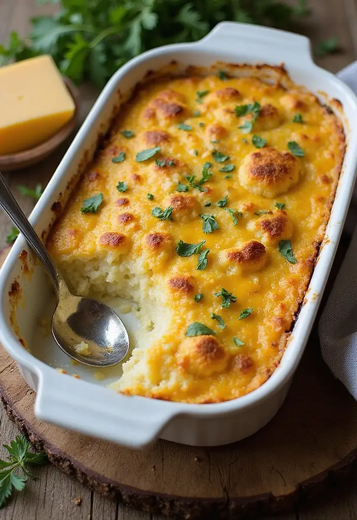 26 Recipes with Canned Cheddar Cheese Soup That Taste Homemade 65 26 Recipes with Canned Cheddar Cheese Soup That Taste Homemade - 11. Cheddar Cheese and Cauliflower Bake