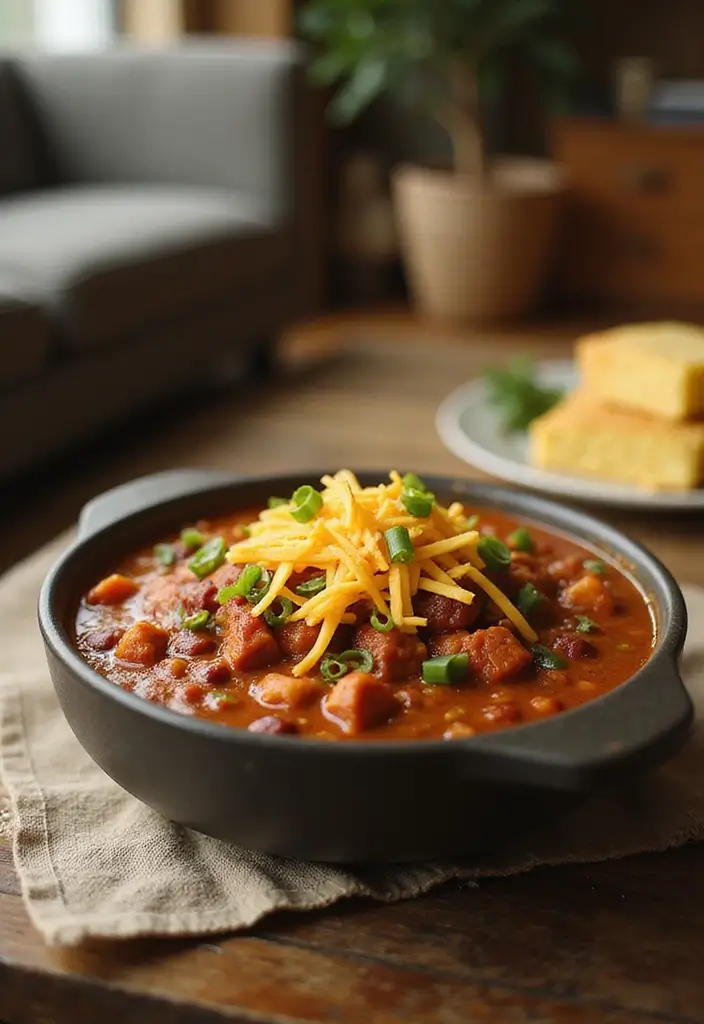 26 Recipes with Canned Cheddar Cheese Soup That Taste Homemade 41 26 Recipes with Canned Cheddar Cheese Soup That Taste Homemade - 7. Cheddar Cheese Chili