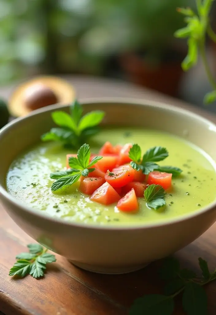 26 Whole Food Plant Based Soup Recipes Full of Flavor 100 26 Whole Food Plant Based Soup Recipes Full of Flavor - 16. Chilled Avocado Soup