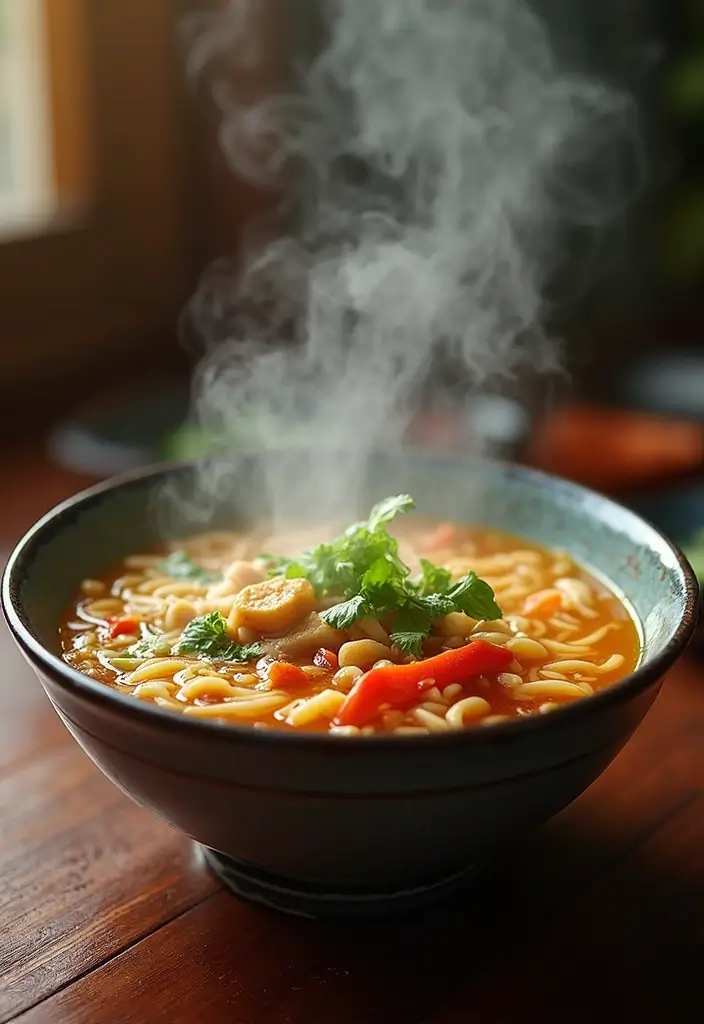 26 Whole Food Plant Based Soup Recipes Full of Flavor 142 26 Whole Food Plant Based Soup Recipes Full of Flavor - 22. Asian Noodle Soup with Tofu