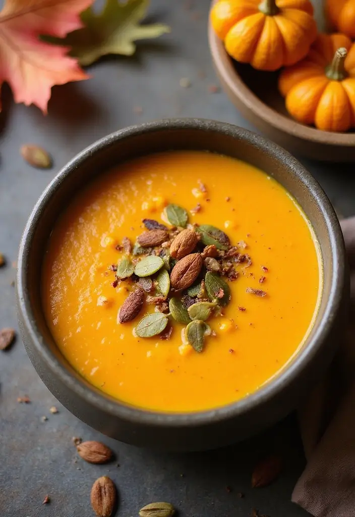 26 Whole Food Plant Based Soup Recipes Full of Flavor 15 26 Whole Food Plant Based Soup Recipes Full of Flavor - 3. Vegan Butternut Squash Soup