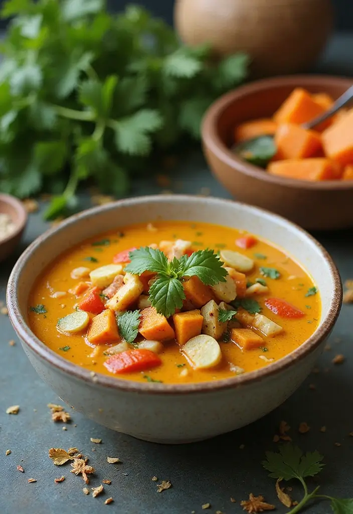26 Whole Food Plant Based Soup Recipes Full of Flavor 39 26 Whole Food Plant Based Soup Recipes Full of Flavor - 7. Coconut Curry Vegetable Soup