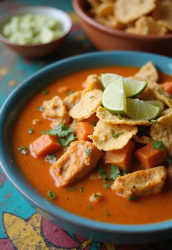 27 Healthy Clean Eating Crock Pot Soup Recipes to Try This Week - 18. Chicken Tortilla Soup