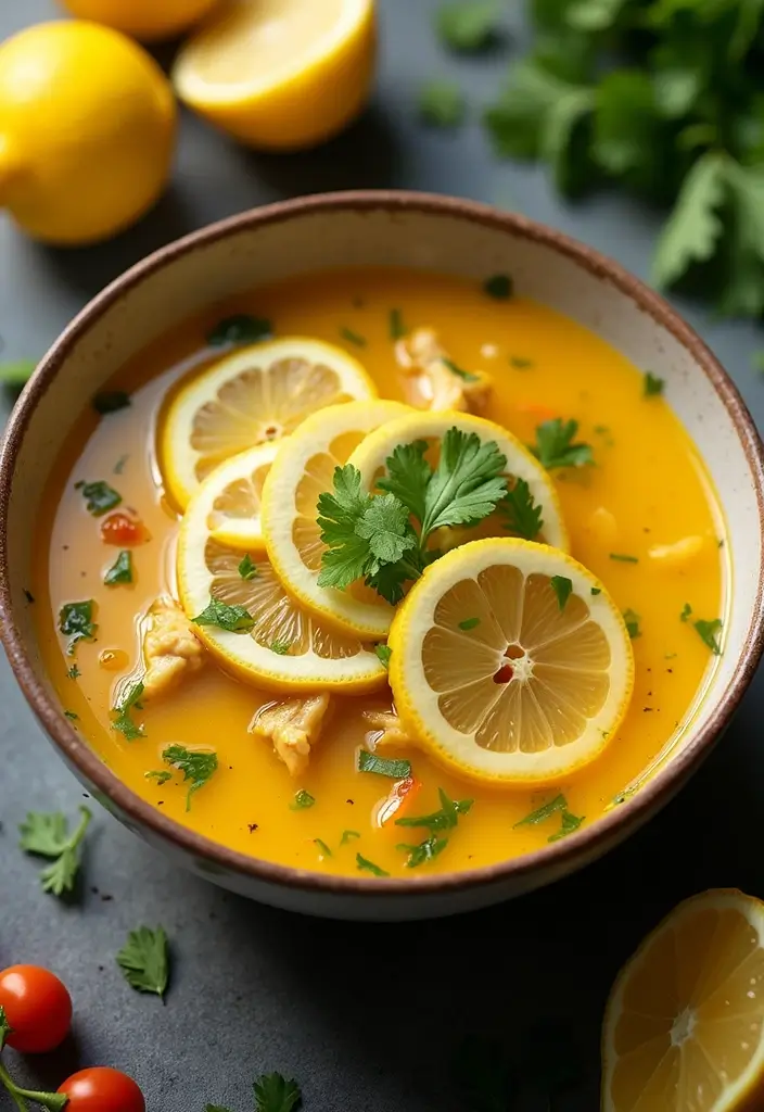 27 Healthy Clean Eating Crock Pot Soup Recipes to Try This Week - 3. Zesty Lemon Chicken Soup
