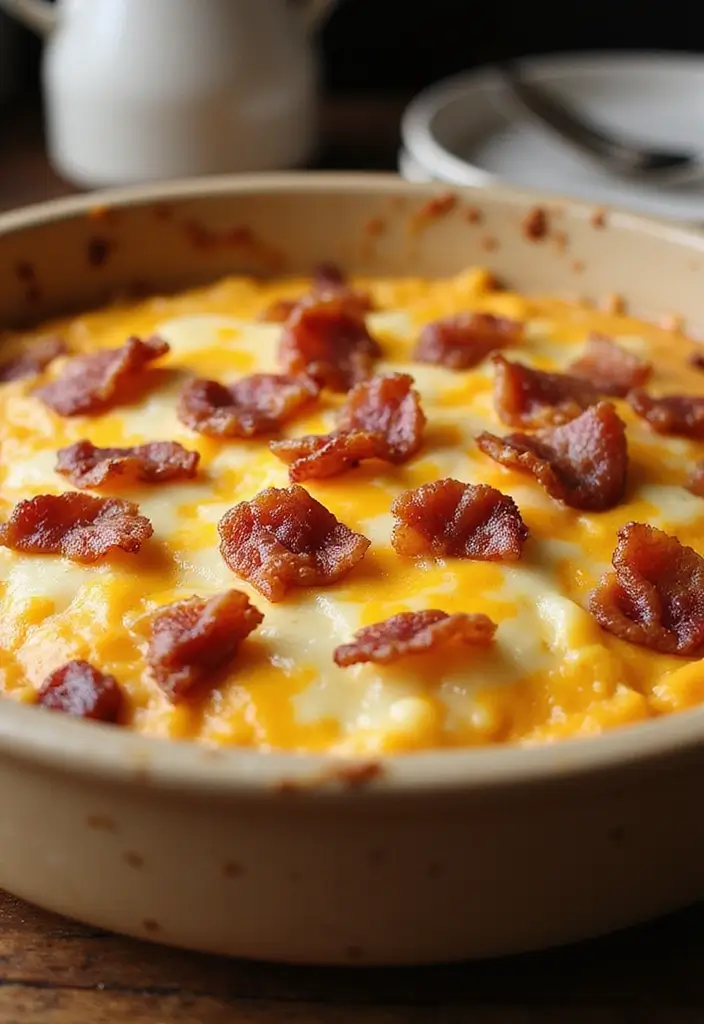 27 Recipes Using a Can of Mushroom Soup for Busy Nights 88 27 Recipes Using a Can of Mushroom Soup for Busy Nights - 14. Mushroom Soup and Bacon Breakfast Casserole