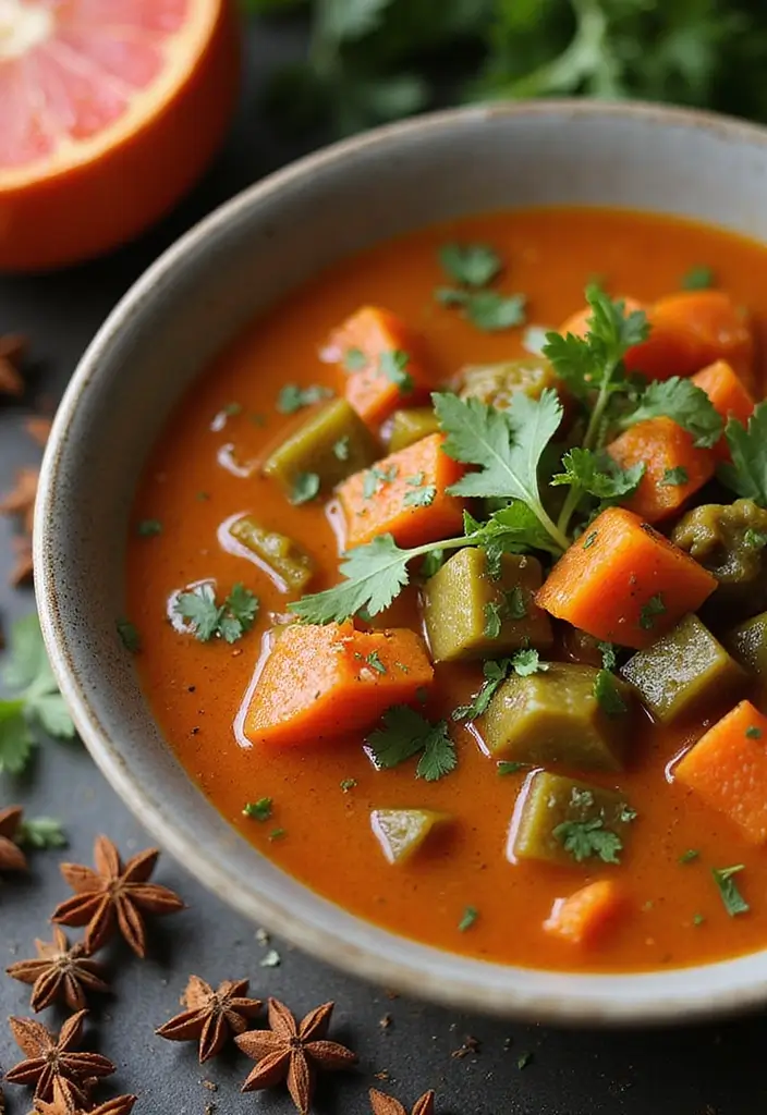28 Dried Vegetable Soup Mix Recipes for Pantry Cooking 111 28 Dried Vegetable Soup Mix Recipes for Pantry Cooking - 17. Moroccan-Spiced Vegetable Soup Mix