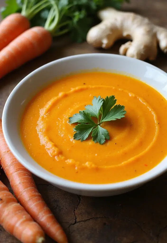 28 Dried Vegetable Soup Mix Recipes for Pantry Cooking 183 28 Dried Vegetable Soup Mix Recipes for Pantry Cooking - 27. Carrot Ginger Soup Mix