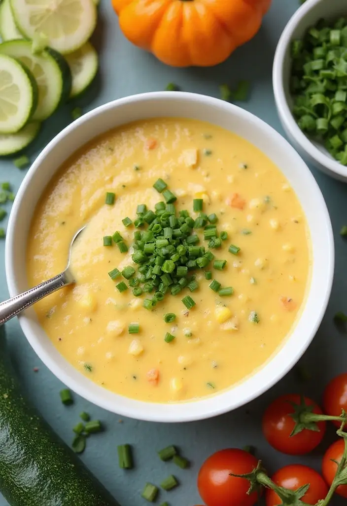 28 Instant Pot Healthy Vegetarian Soup Recipes for Every Day 62 28 Instant Pot Healthy Vegetarian Soup Recipes for Every Day - 10. Zucchini and Corn Chowder