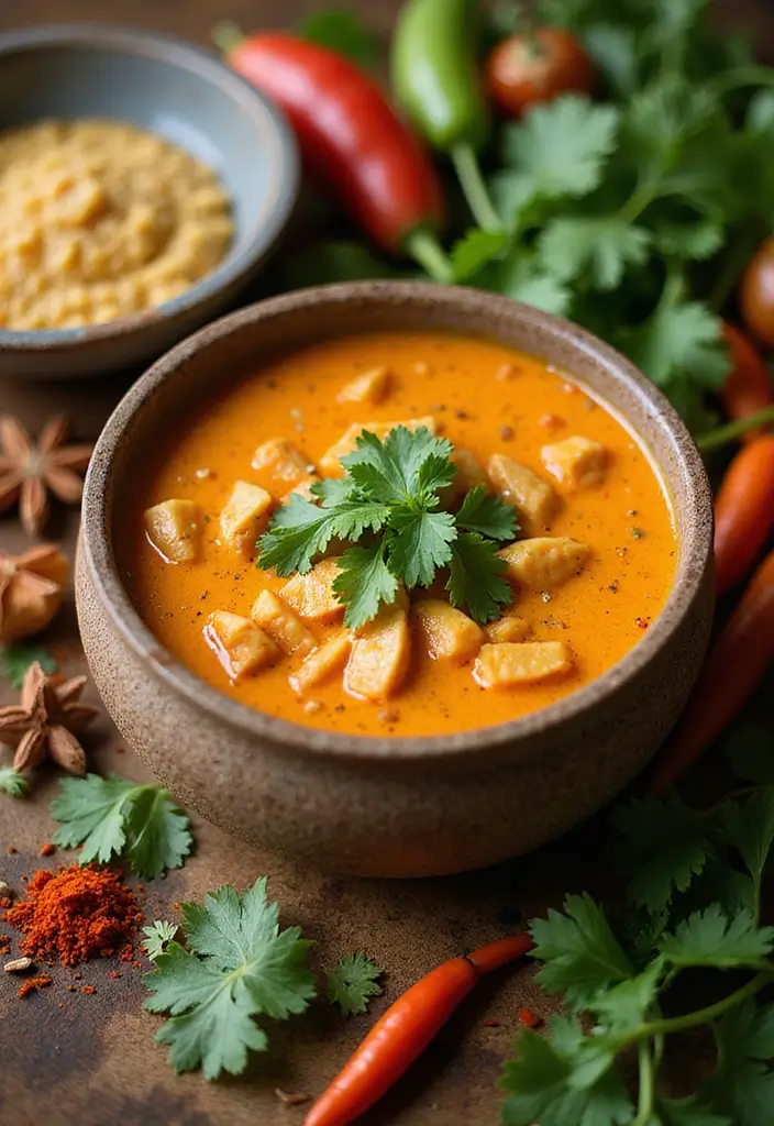 28 Instant Pot Healthy Vegetarian Soup Recipes for Every Day 88 28 Instant Pot Healthy Vegetarian Soup Recipes for Every Day - 14. Thai Coconut Curry Soup