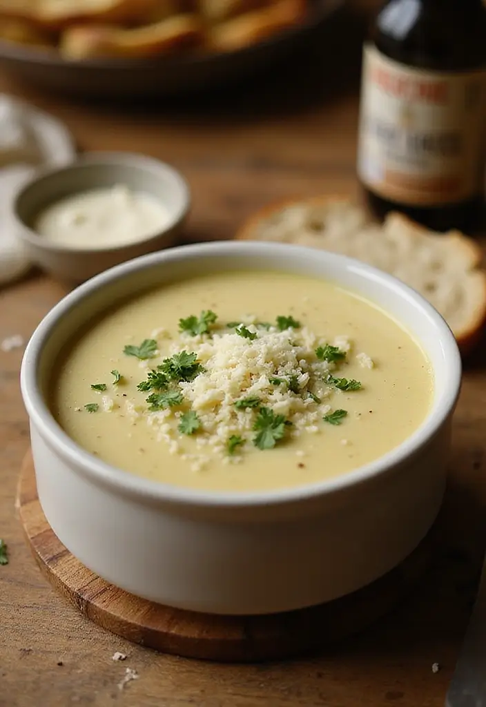 28 Keto Low Carb Soup Recipes to Keep You Full and Fit 103 28 Keto Low Carb Soup Recipes to Keep You Full and Fit - 17. Garlic Parmesan Soup
