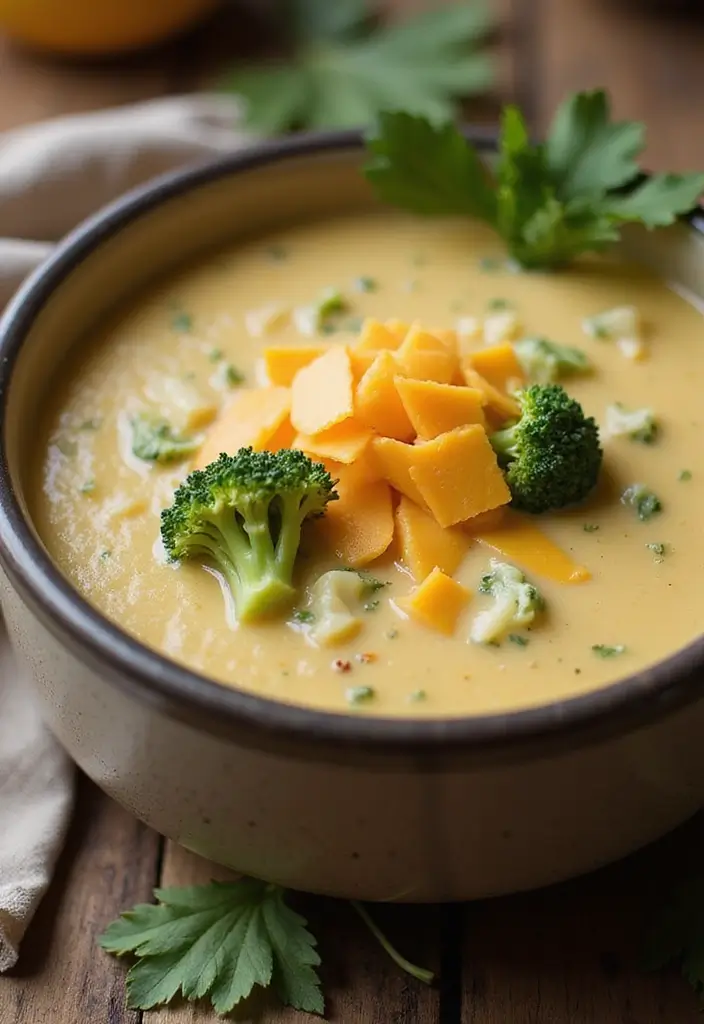 28 Keto Low Carb Soup Recipes to Keep You Full and Fit 13 28 Keto Low Carb Soup Recipes to Keep You Full and Fit - 3. Broccoli and Cheese Soup