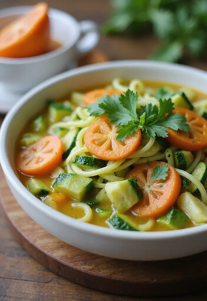 28 Keto Low Carb Soup Recipes to Keep You Full and Fit 25 28 Keto Low Carb Soup Recipes to Keep You Full and Fit - 5. Zucchini Noodle Soup