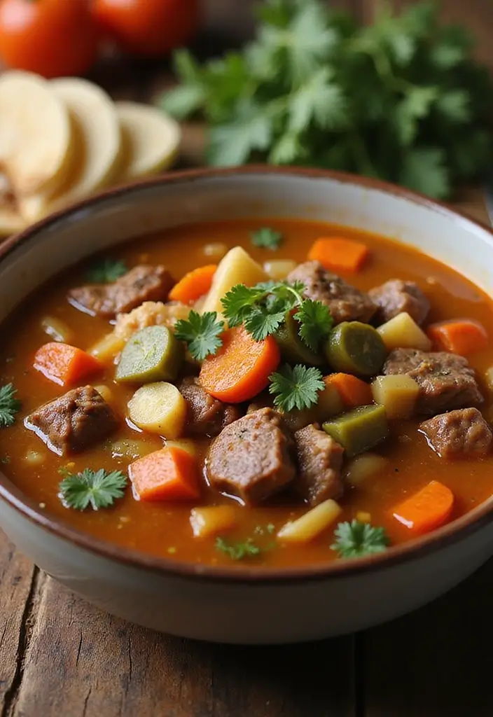 28 Keto Low Carb Soup Recipes to Keep You Full and Fit 39 28 Keto Low Carb Soup Recipes to Keep You Full and Fit - 7. Beef & Vegetable Soup