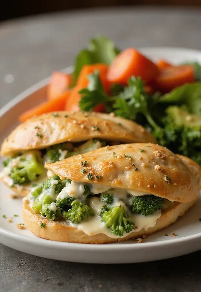 28 Recipes Using Cream of Broccoli Soup for Cozy Dinners 62 28 Recipes Using Cream of Broccoli Soup for Cozy Dinners - 10. Broccoli and Cheddar Stuffed Chicken