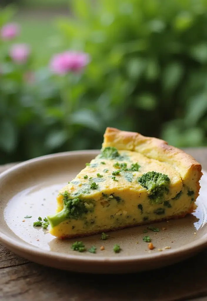 28 Recipes Using Cream of Broccoli Soup for Cozy Dinners 69 28 Recipes Using Cream of Broccoli Soup for Cozy Dinners - 11. Broccoli and Cheese Frittata
