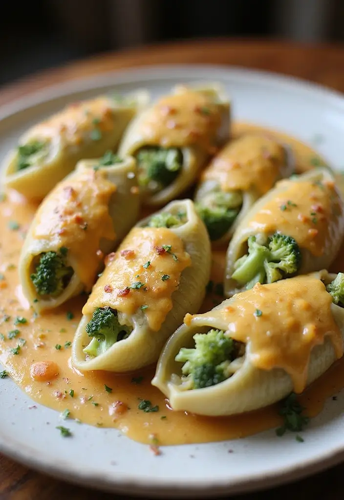 28 Recipes Using Cream of Broccoli Soup for Cozy Dinners 111 28 Recipes Using Cream of Broccoli Soup for Cozy Dinners - 17. Broccoli Soup and Cheese Stuffed Shells