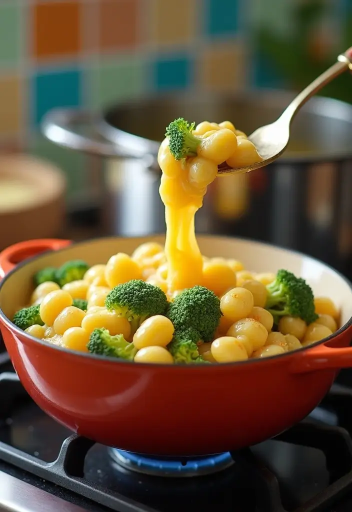 28 Recipes Using Cream of Broccoli Soup for Cozy Dinners 139 28 Recipes Using Cream of Broccoli Soup for Cozy Dinners - 21. Broccoli and Cheese Gnocchi