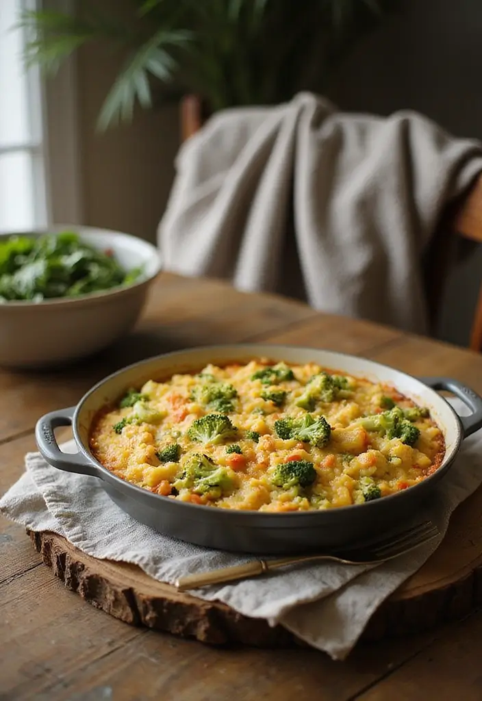 28 Recipes Using Cream of Broccoli Soup for Cozy Dinners 22 28 Recipes Using Cream of Broccoli Soup for Cozy Dinners - 4. Broccoli Rice Casserole