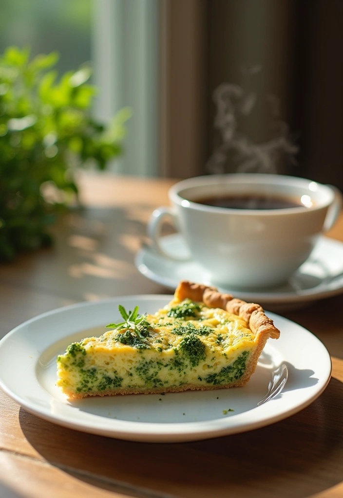 28 Recipes Using Cream of Broccoli Soup for Cozy Dinners 29 28 Recipes Using Cream of Broccoli Soup for Cozy Dinners - 5. Creamy Broccoli Quiche