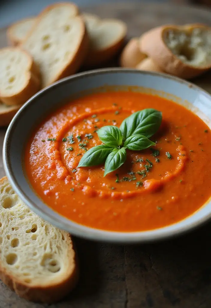 29 Best Vegetable Soup Recipes Ever for Cozy Days 1 29 Best Vegetable Soup Recipes Ever for Cozy Days 1. Classic Tomato Basil Soup